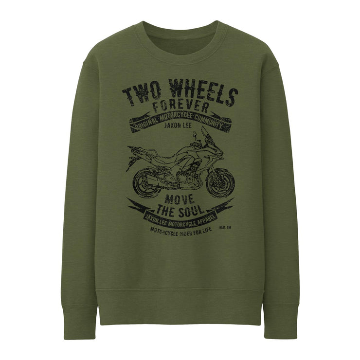 JL Soul Illustration for a Kawasaki Versys 1000 2019 Motorbike fan Jumper