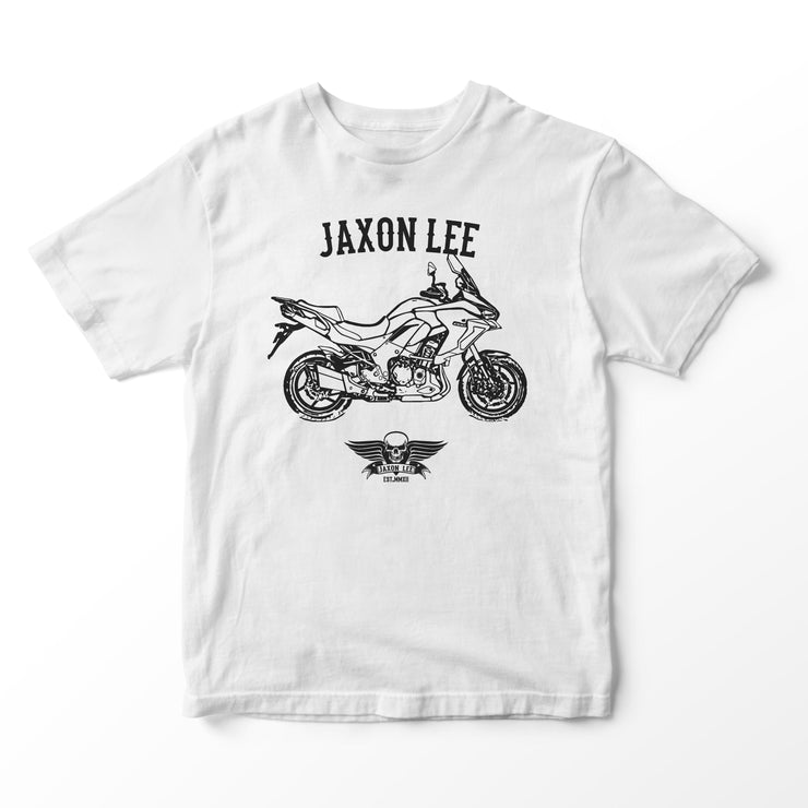 JL Basic Illustration for a Kawasaki Versys 1000 2019 Motorbike fan T-shirt