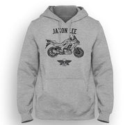 Jaxon Lee Art Hood aimed at fans of Kawasaki Versys 1000 2019 Motorbike