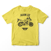 JL Basic Illustration for a Kawasaki Versys 1000 2019 Motorbike fan T-shirt