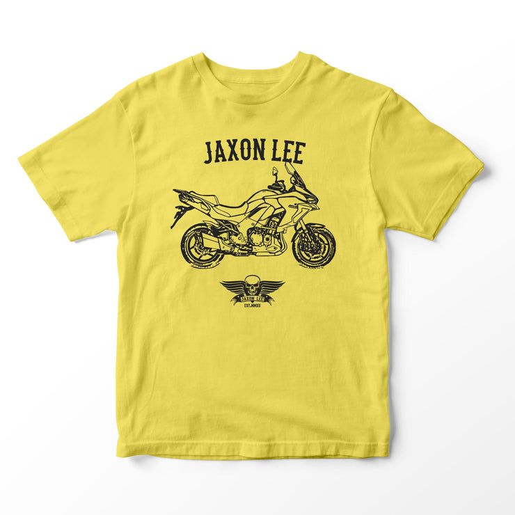 JL Basic Illustration for a Kawasaki Versys 1000 2019 Motorbike fan T-shirt