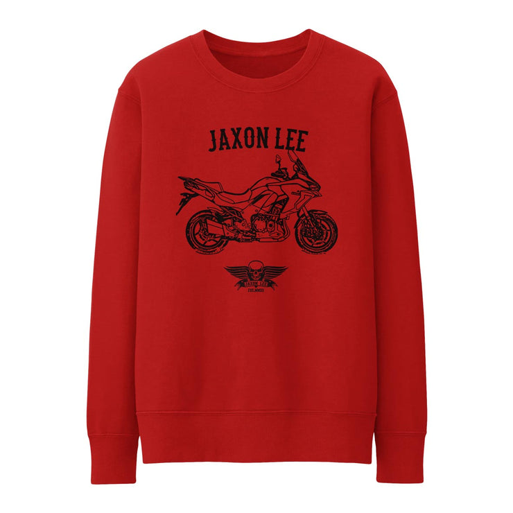 JL Basic Illustration for a Kawasaki Versys 1000 2019 Motorbike fan Jumper