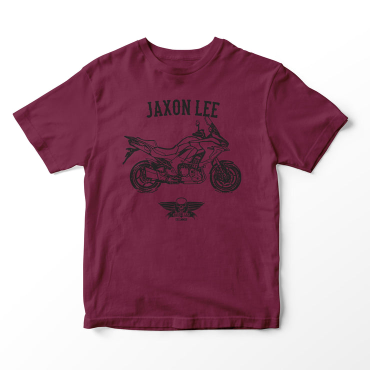 JL Basic Illustration for a Kawasaki Versys 1000 2019 Motorbike fan T-shirt