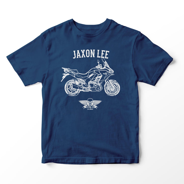 JL Basic Illustration for a Kawasaki Versys 1000 2019 Motorbike fan T-shirt