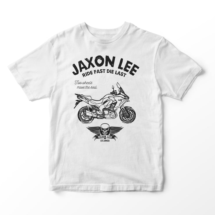 JL Ride Illustration for a Kawasaki Versys 1000 2019 Motorbike fan T-shirt