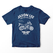 JL Ride Illustration for a Kawasaki Versys 1000 2019 Motorbike fan T-shirt