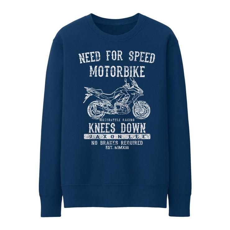 JL Speed Illustration for a Kawasaki Versys 1000 2019 Motorbike fan Jumper