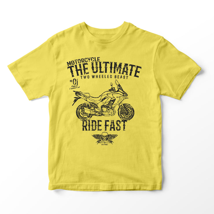 JL Ultimate Illustration for a Kawasaki Versys 1000 2019 Motorbike fan T-shirt