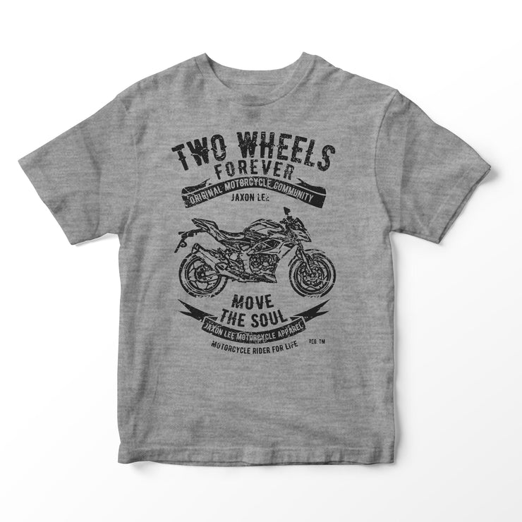 JL Soul Art Tee aimed at fans of Kawasaki Z125 Motorbike Fan T-shirt