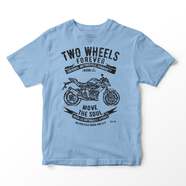 JL Soul Art Tee aimed at fans of Kawasaki Z125 Motorbike Fan T-shirt