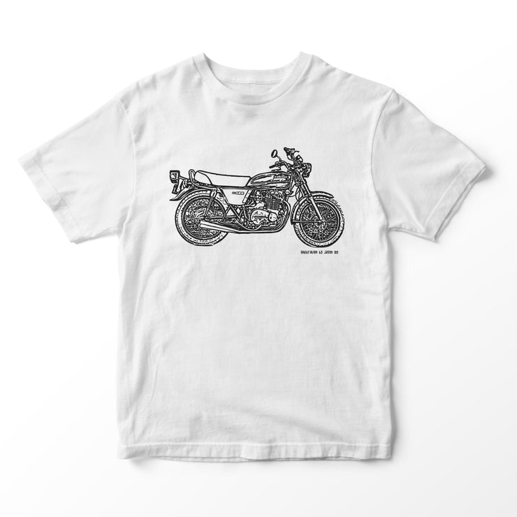 JL Illustration For A Kawasaki Z400 Motorbike Fan T-shirt