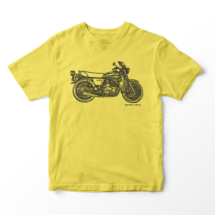 JL Illustration For A Kawasaki Z400 Motorbike Fan T-shirt