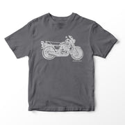 JL Illustration For A Kawasaki Z400 Motorbike Fan T-shirt