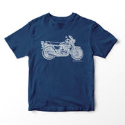 JL Illustration For A Kawasaki Z400 Motorbike Fan T-shirt