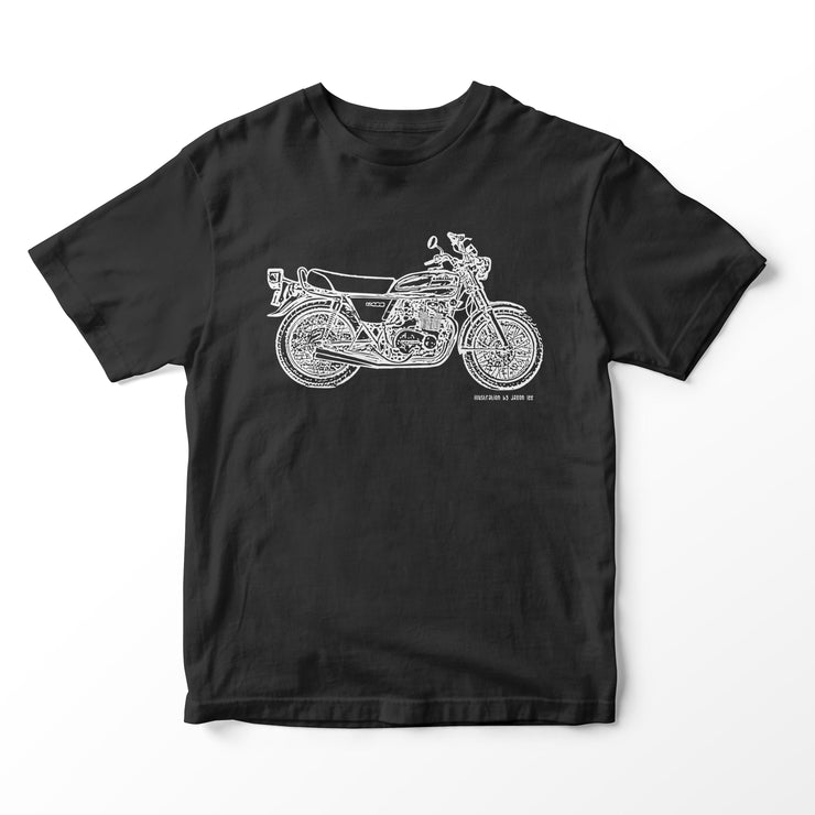 JL Illustration For A Kawasaki Z400 Motorbike Fan T-shirt