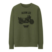 JL Basic Illustration for a Kawasaki Z400 Motorbike fan Jumper