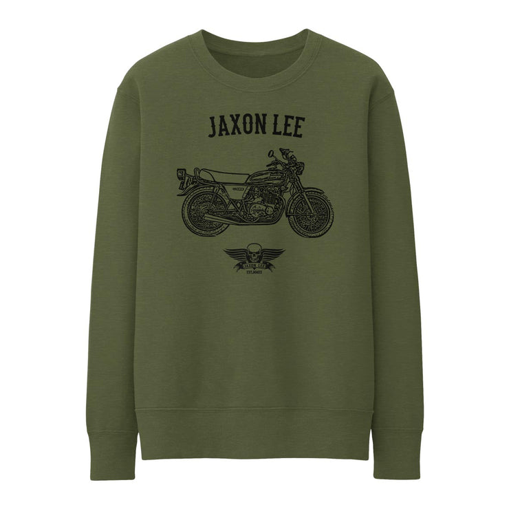 JL Basic Illustration for a Kawasaki Z400 Motorbike fan Jumper