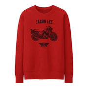 JL Basic Illustration for a Kawasaki Z400 Motorbike fan Jumper