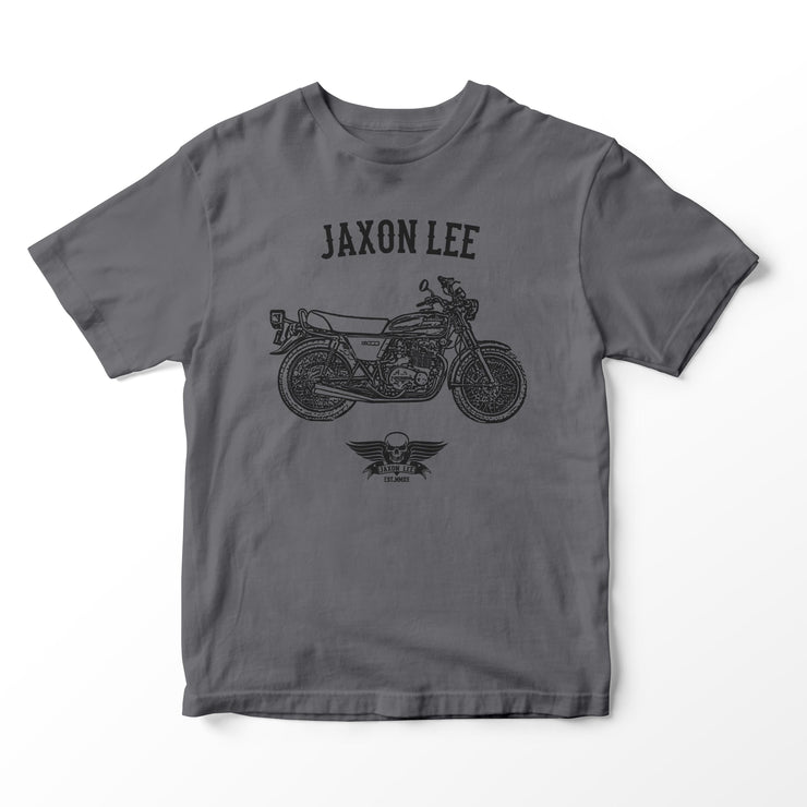 JL Basic Illustration for a Kawasaki Z400 Motorbike fan T-shirt