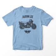 JL Basic Illustration for a Kawasaki Z400 Motorbike fan T-shirt