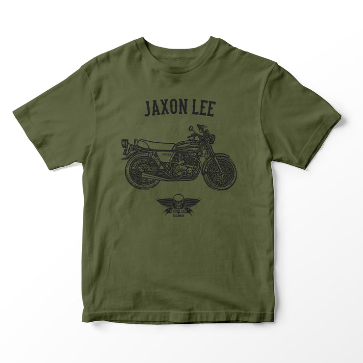 JL Basic Illustration for a Kawasaki Z400 Motorbike fan T-shirt