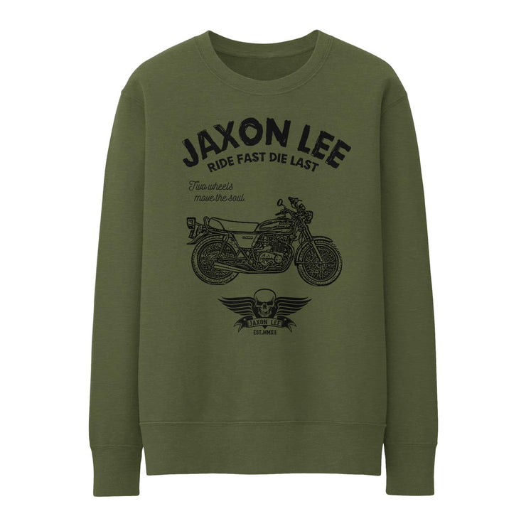 JL Ride Illustration for a Kawasaki Z400 Motorbike fan Jumper