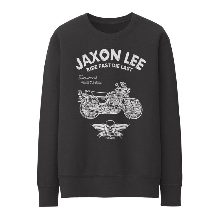 JL Ride Illustration for a Kawasaki Z400 Motorbike fan Jumper