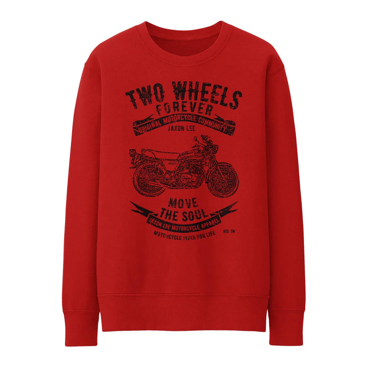 JL Soul Illustration for a Kawasaki Z400 Motorbike fan Jumper