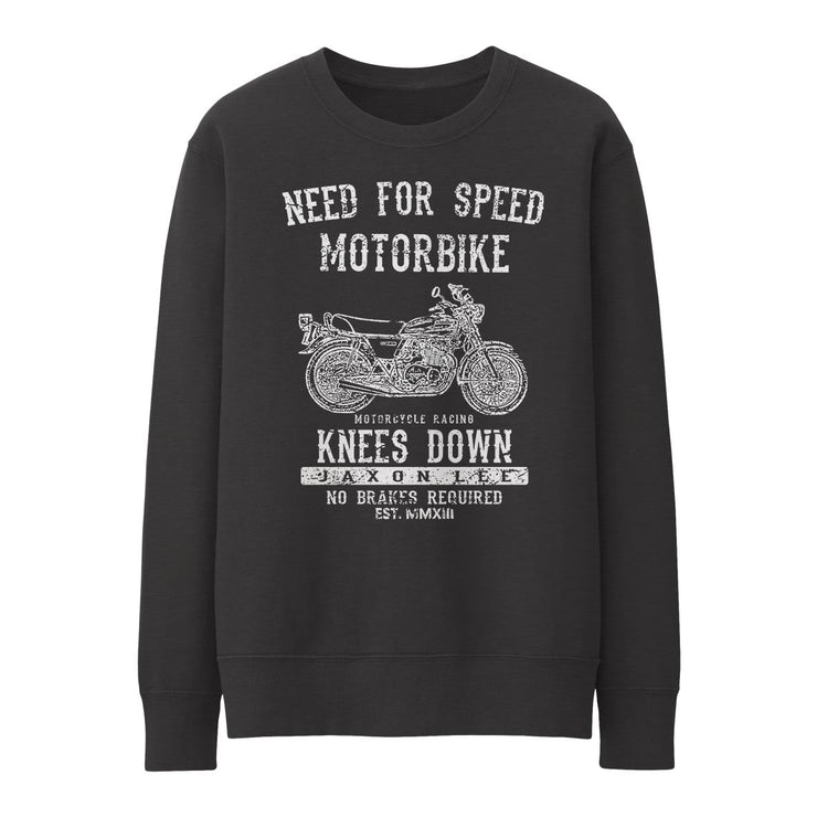 JL Speed Illustration for a Kawasaki Z400 Motorbike fan Jumper