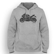 JL Illustration For A Kawasaki Z H2 Motorbike Fan Hoodie