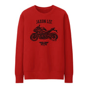 JL Basic Illustration for a Kawasaki Z H2 Motorbike fan Jumper