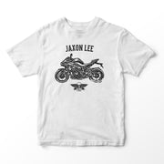 JL Basic Illustration for a Kawasaki Z H2 Motorbike fan T-shirt