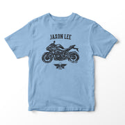 JL Basic Illustration for a Kawasaki Z H2 Motorbike fan T-shirt