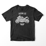 JL Basic Illustration for a Kawasaki Z H2 Motorbike fan T-shirt