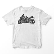 JL Illustration For A Kawasaki Z H2 Motorbike Fan T-shirt