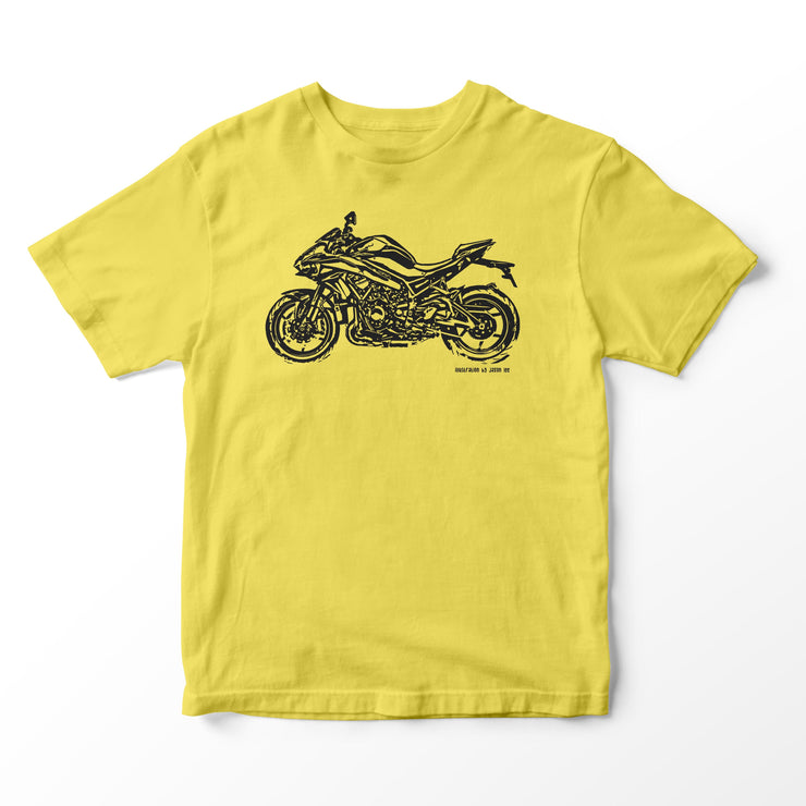 JL Illustration For A Kawasaki Z H2 Motorbike Fan T-shirt