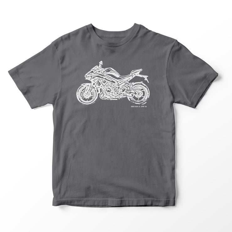 JL Illustration For A Kawasaki Z H2 Motorbike Fan T-shirt