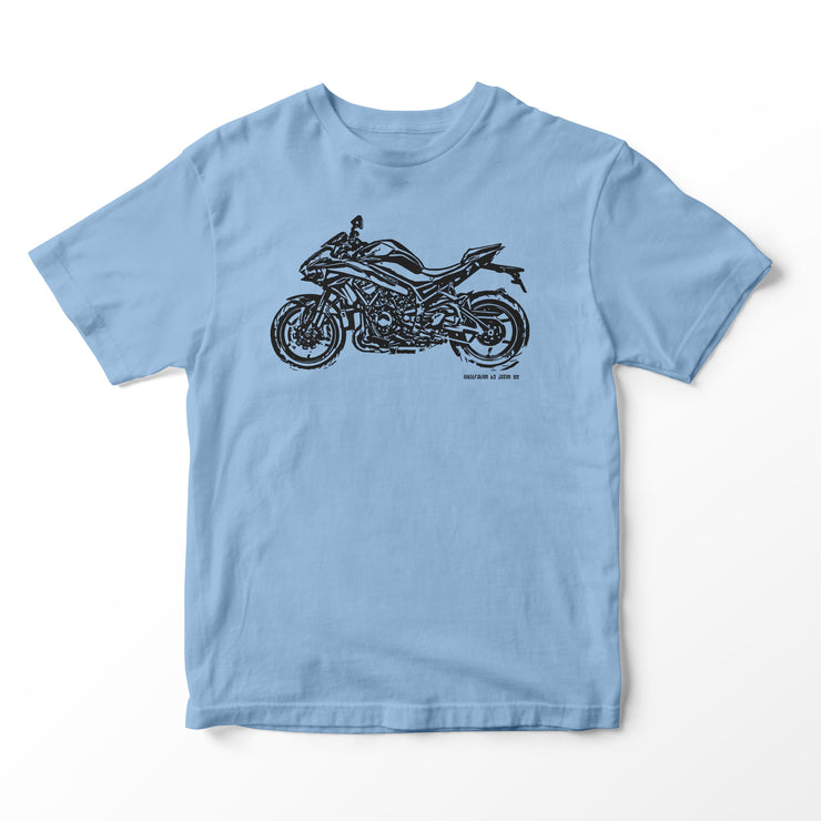 JL Illustration For A Kawasaki Z H2 Motorbike Fan T-shirt