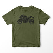 JL Illustration For A Kawasaki Z H2 Motorbike Fan T-shirt