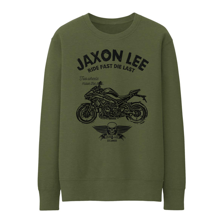 JL Ride Illustration for a Kawasaki Z H2 Motorbike fan Jumper