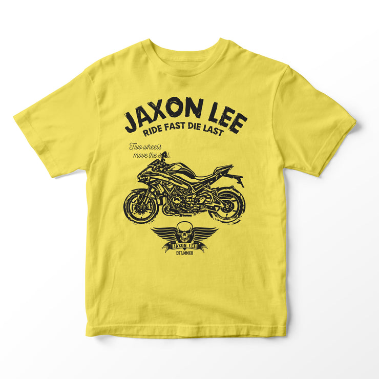 JL Ride Illustration for a Kawasaki Z H2 Motorbike fan T-shirt