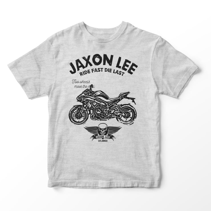 JL Ride Illustration for a Kawasaki Z H2 Motorbike fan T-shirt