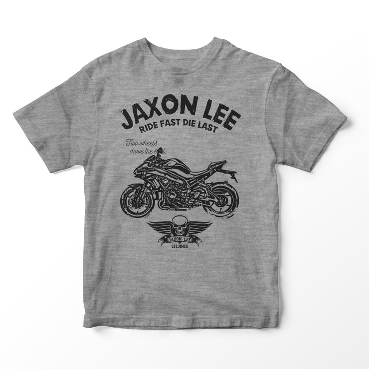 JL Ride Illustration for a Kawasaki Z H2 Motorbike fan T-shirt