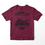 JL Ride Illustration for a Kawasaki Z H2 Motorbike fan T-shirt