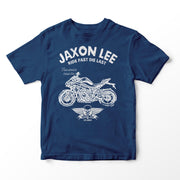 JL Ride Illustration for a Kawasaki Z H2 Motorbike fan T-shirt