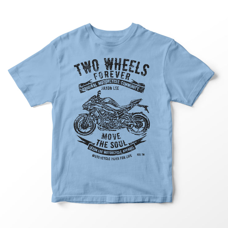 JL Soul Illustration for a Kawasaki Z H2 Motorbike fan T-shirt