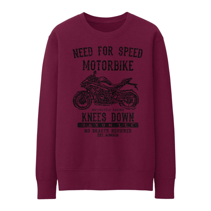 JL Speed Illustration for a Kawasaki Z H2 Motorbike fan Jumper