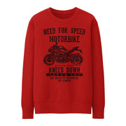 JL Speed Illustration for a Kawasaki Z H2 Motorbike fan Jumper