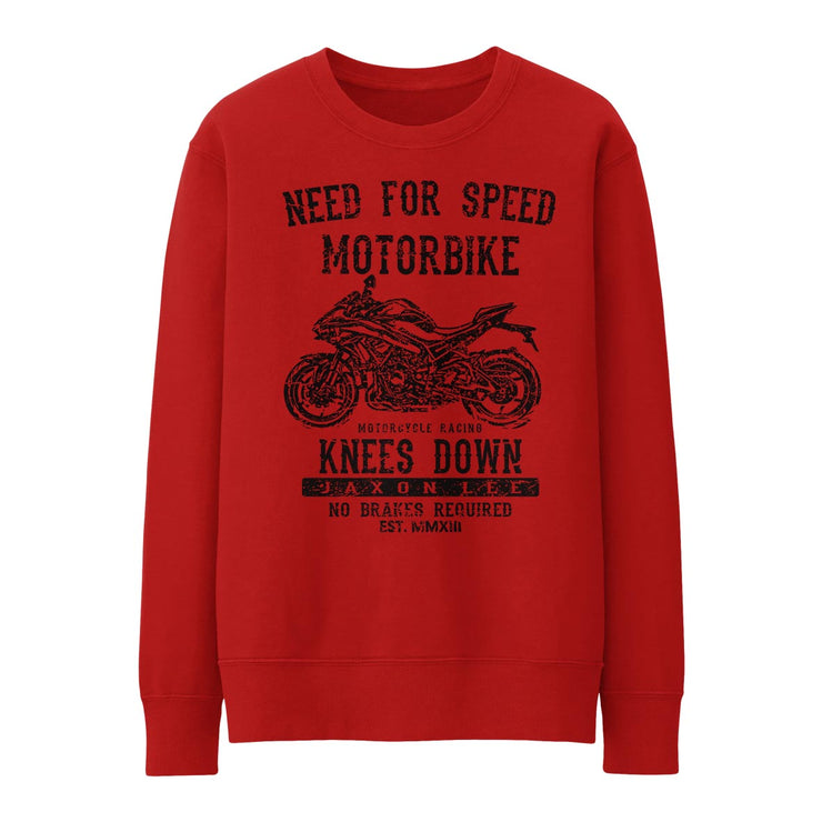 JL Speed Illustration for a Kawasaki Z H2 Motorbike fan Jumper