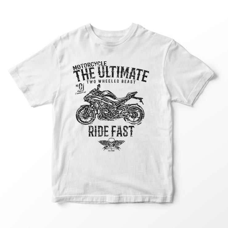 JL Ultimate Illustration for a Kawasaki Z H2 Motorbike fan T-shirt